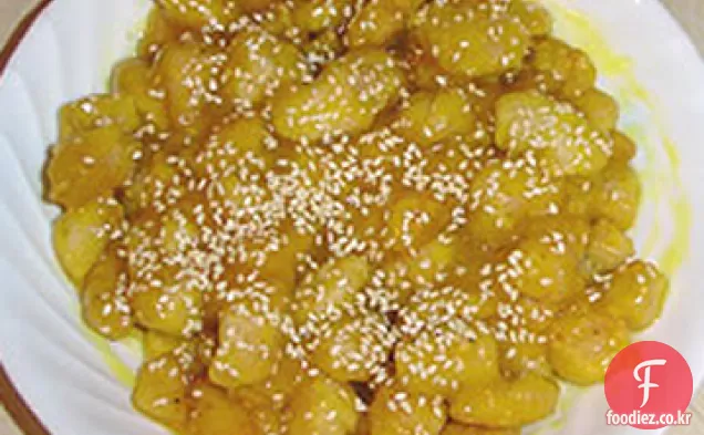 중국 레몬 치킨