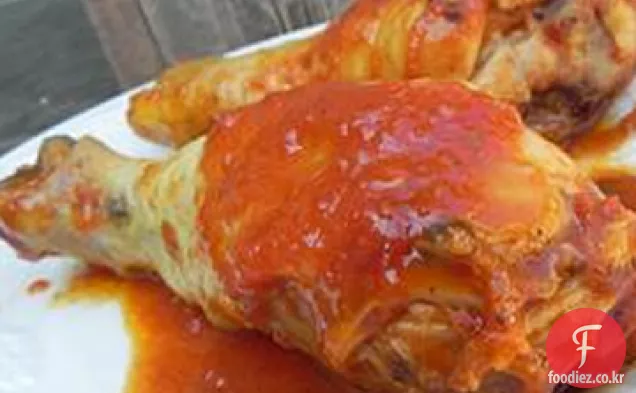 로가의 전자 레인지 치킨