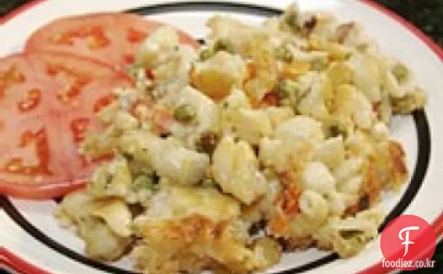 쉬운 치즈 칠면조 마카로니