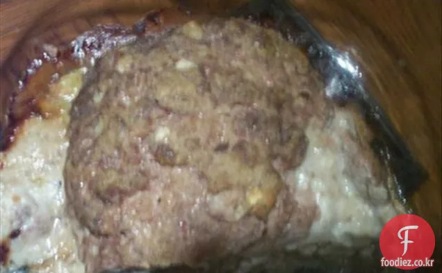 엉덩이 추하지만 맛있는 해시 브라운 감자 박제 미트 로프
