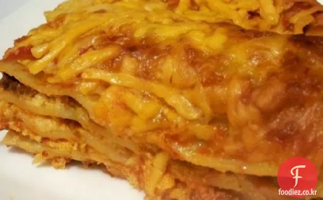 치즈 버거 라자냐