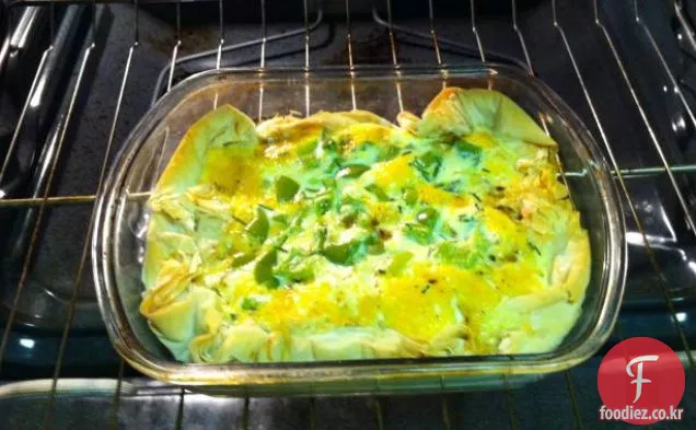 쉬운 아침 계란 캐서롤