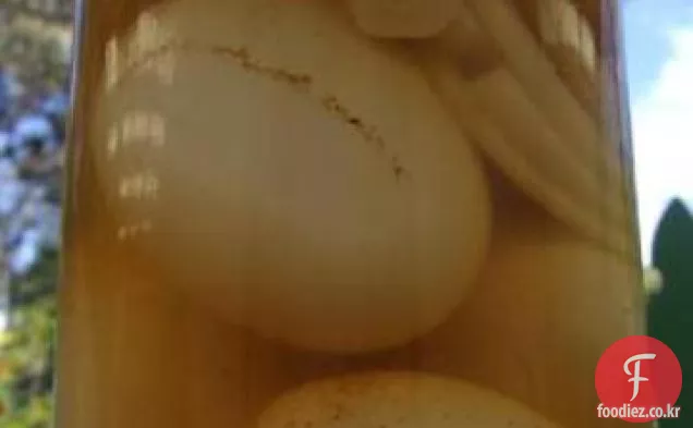 마늘 절인 계란