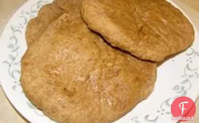 통밀 당밀 플랫 빵