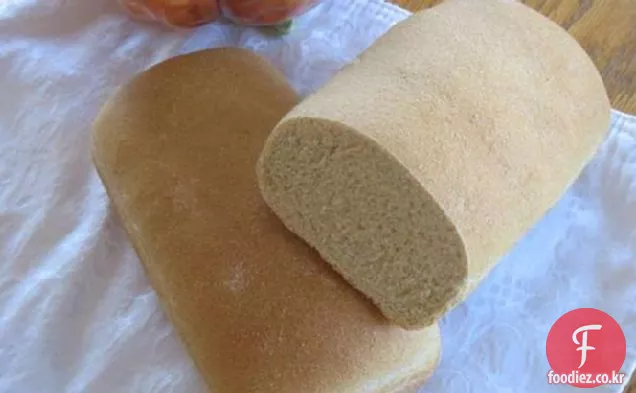 베스의 100%통밀 효모 빵