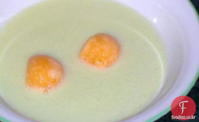 차가운 멜론 수프