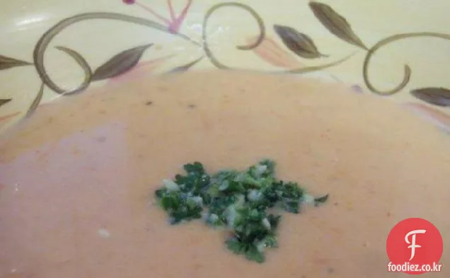 와 치즈 스프 라페 Pesto