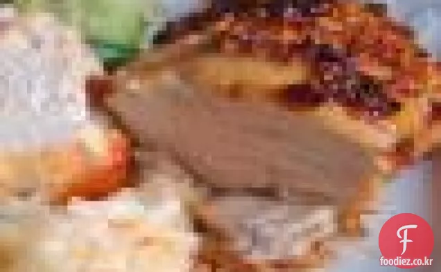 바베큐 치킨 피자
