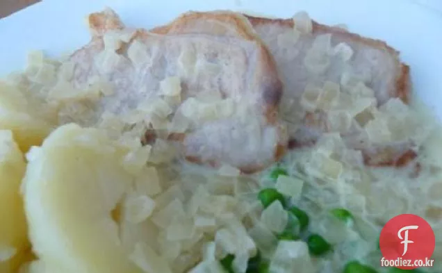 저탄수화물 크림 양파 돼지 갈비