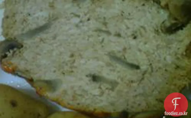 치킨 버섯 미트 로프