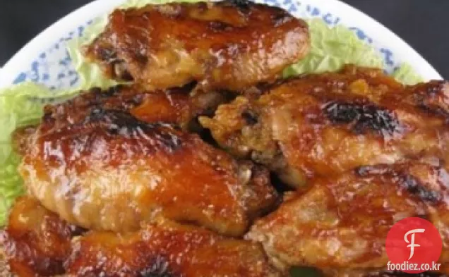 바베큐 닭 날개