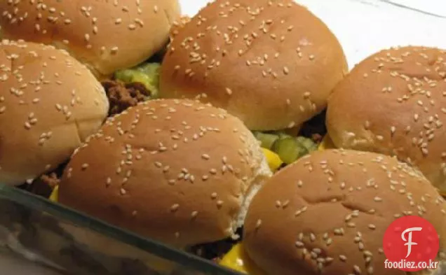 치즈 버거 캐서롤