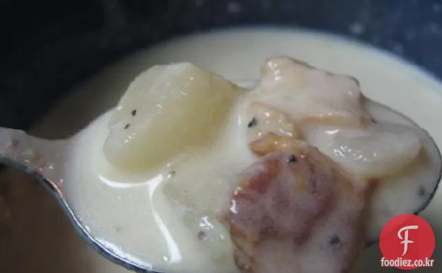 고치기 냄비 조개 스프