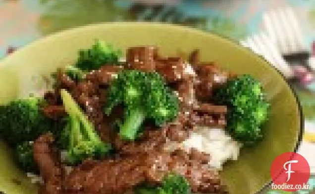 중국 쇠고기 브로콜리