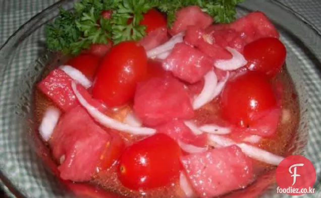 수박 토마토 샐러드