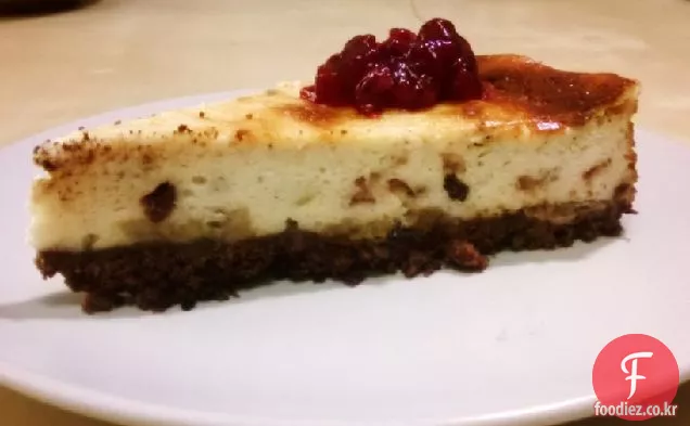 쾌활한 카카오 치즈 케이크