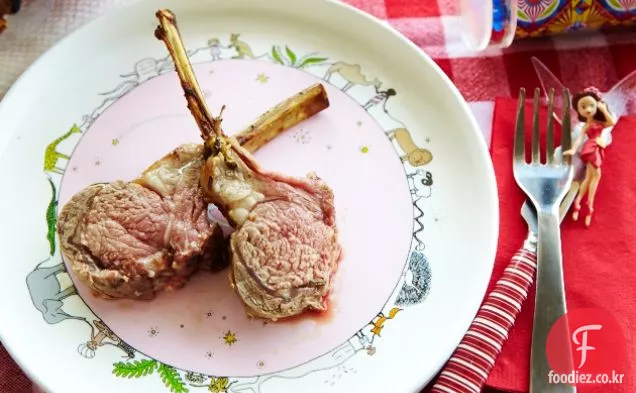 재미있는 주:로즈마리와 디종 양고기
