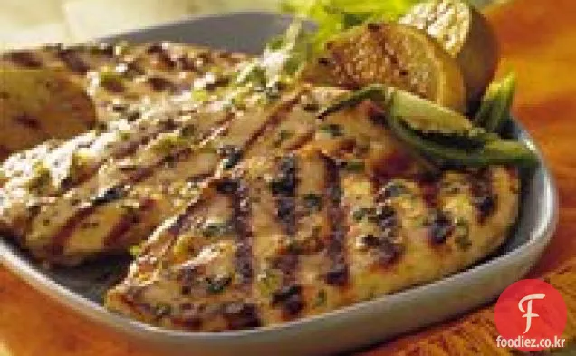 구운 칠레-라임 치킨