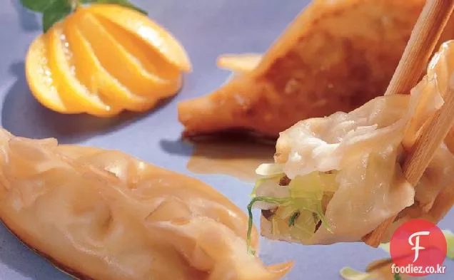 야채 냄비 스티커