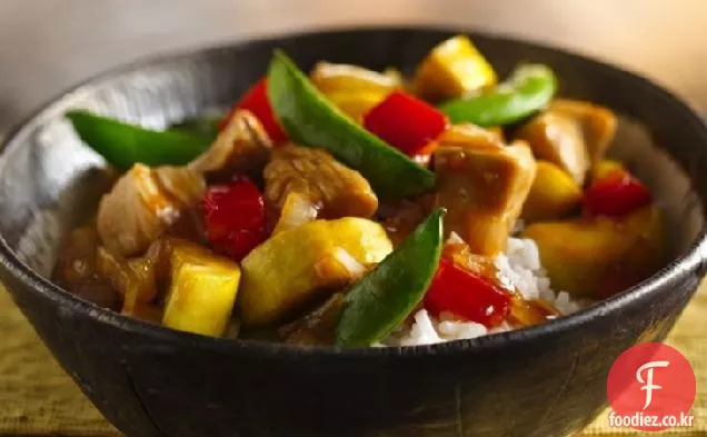 여름 치킨 볶음