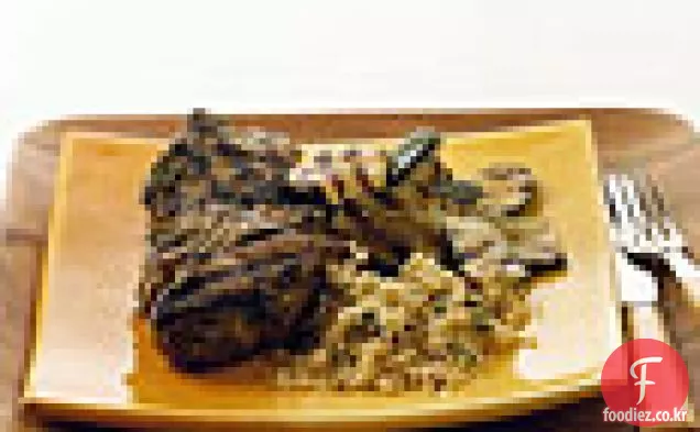 숯불 구이 양고기 볶음