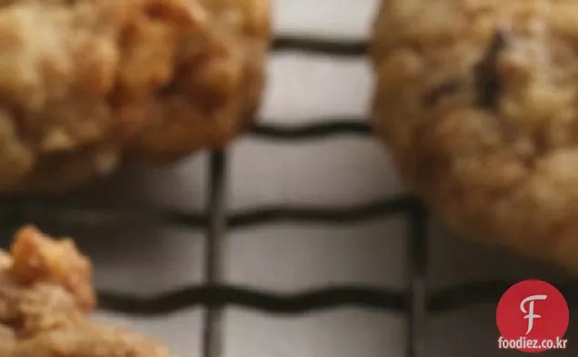통 곡물 초콜릿 칩 쿠키