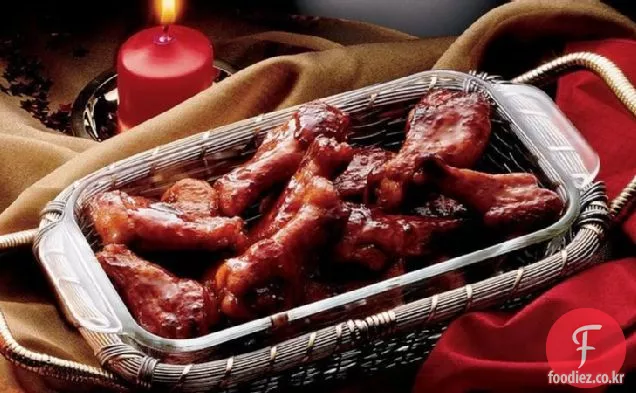매운 허니 치킨 드럼