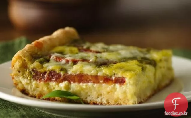토마토 페스토 브런치 베이크
