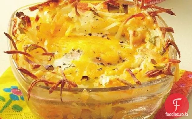 해시 브라운 달걀 컵