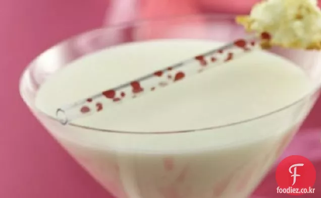 코코넛 마카롱 쿠키 칵테일