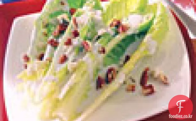 로크 포르와 구운 피칸과 로메인의 마음