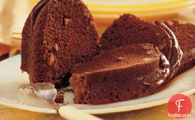 초콜릿 피칸 버번 케이크