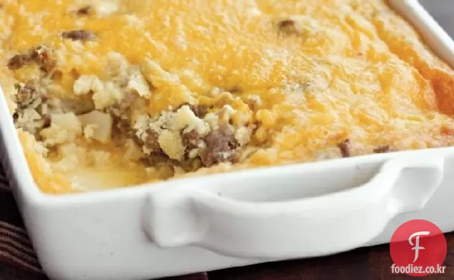 해시 브라운 아침 식사 캐서롤