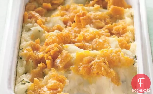 치즈 토핑 으깬 감자 캐서롤