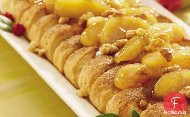 애플 크림 치즈 커피 케이크