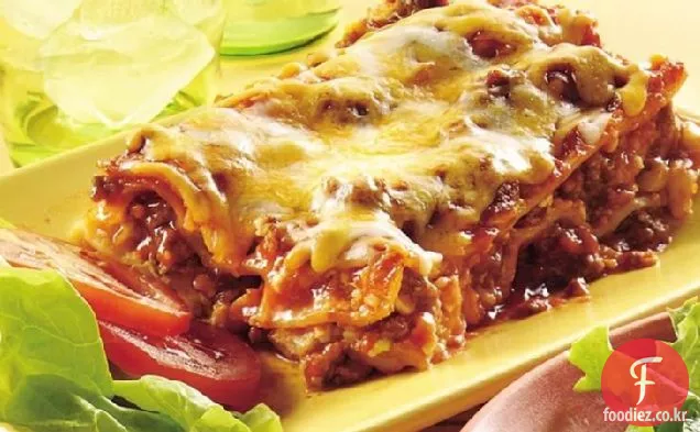 치즈 버거 라자냐
