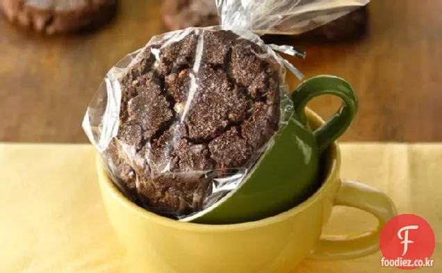 초콜릿 토피 주름 쿠키