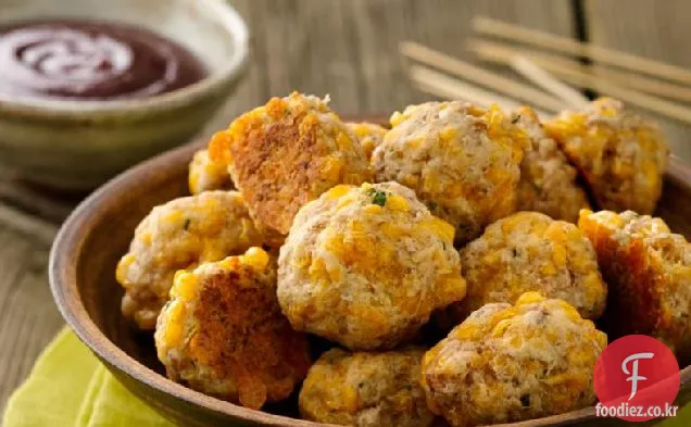 터키 소시지 치즈 볼