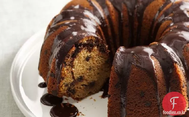 초콜릿 소용돌이 머핀 케이크