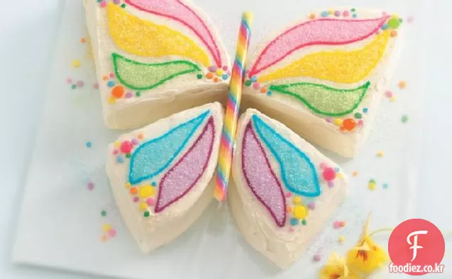 나비 케이크