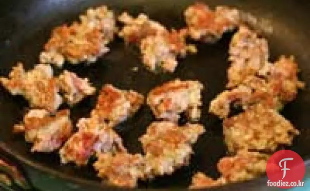 소시지 아침 식사 캐서롤