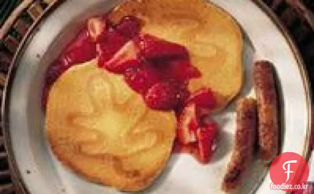 딸기 토핑