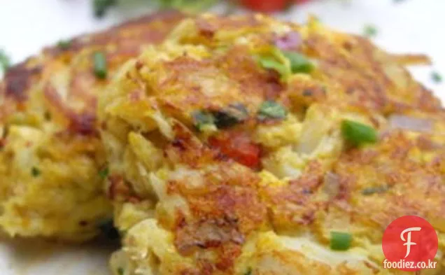 카레 크랩 케이크