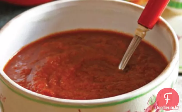수제 신선한 토마토 케첩 레시피