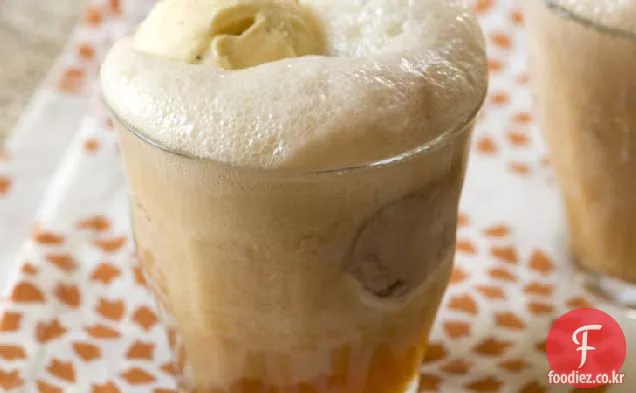 호박 맥주 플로트