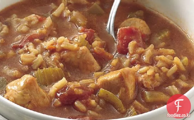 치킨 크리올 수프
