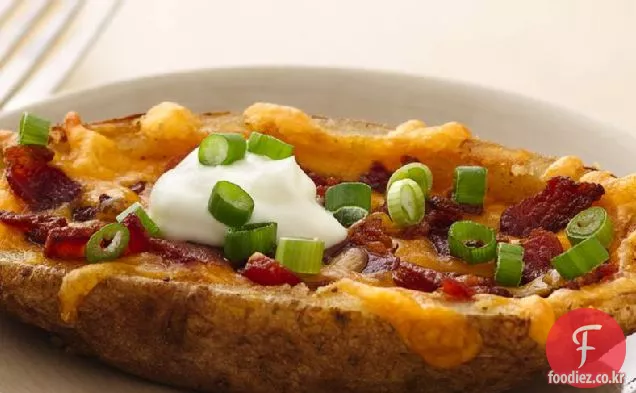 치즈 베이컨 감자 스킨