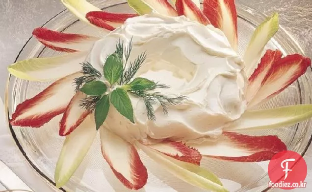 서리가 내린 훈제 연어 확산