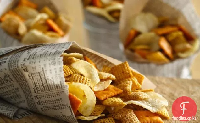 소금과 식초 Chex®섞