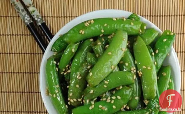 아시아 설탕 스냅 완두콩